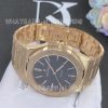 Custom Watches Audemars Piguet Royal Oak Rose Gold Selfwinding 41mm Black Index 15400OR.OO.1220OR.01