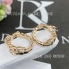 Custom Jewelry Bulgari Serpenti Viper 18 kt rose gold earrings 359949