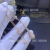 Custom Jewelry Marli Cleo Rev Full Diamond Long Chain Drop Pendant Necklace In Rose Gold CLEO-N85