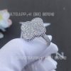 Custom Jewelry Van Cleef & Arpels Magic Alhambra Ring White Gold Diamond VCARN9WU00