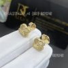 Custom Jewelry Van Cleef & Arpels Sweet Alhambra Earrings Guilloché Yellow Gold-Design Jewelry