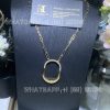 Custom Jewelry Tiffany Lock Pendant in Yellow Gold with Diamonds, Large 72342194