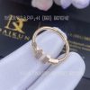 Custom Jewelry Tiffany T Diamond Wire Ring in 18k Rose Gold 60147315