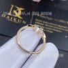 Custom Jewelry Tiffany T Diamond Wire Ring in 18k Rose Gold 60147315