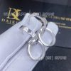 Custom Jewelry Cartier Love Earrings 18k White Gold B8301500