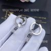 Custom Jewelry Cartier Love Earrings 18k White Gold B8301500