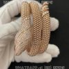 Custom Jewelry Bulgari Serpenti two-coil 18 kt rose gold bracelet 358431