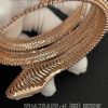 Custom Jewelry Bulgari Serpenti two-coil 18 kt rose gold bracelet 358431