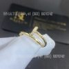 Custom Jewelry Cartier Juste un Clou ring, small model, 18K yellow gold diamonds B4244900