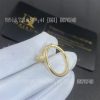 Custom Jewelry Cartier Juste un Clou ring, small model, 18K yellow gold diamonds B4244900