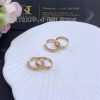 Custom Jewelry Cartier Love Earrings 18k Rose Gold N8515240