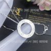 Custom Jewelry Cartier Love Necklace 18k White Gold B7014300