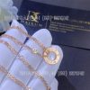 Custom Jewelry Cartier Love Necklace In 18K Rose Gold B7224509