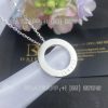 Custom Jewelry Cartier Love Necklace White Gold and 3 Diamonds B7014600