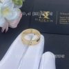 Custom Jewelry Cartier Love Ring 3 Diamonds Yellow Gold B4032400