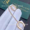 Custom Jewelry Cartier Love Single Earring Rose Gold