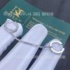 Custom Jewelry Cartier Love Single Earring White Gold