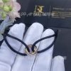 Custom Jewelry Cartier Trinity Bracelet Black Cord B6016700