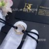 Custom Jewelry Cartier Trinity Bracelet Black Cord B6016700