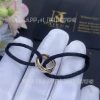 Custom Jewelry Cartier Trinity Bracelet Black Cord B6016700