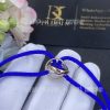 Custom Jewelry Cartier Trinity Bracelet Blue Cord B6016700