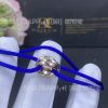 Custom Jewelry Cartier Trinity Bracelet Blue Cord B6016700