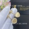 Custom Jewelry Chopard Happy Hearts Golden Hearts Earrings Yellow Gold and Diamonds 83A107-0921