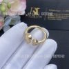 Custom Jewelry Chopard Happy Hearts Golden Hearts Ring yellow gold and diamonds @82A107-0900