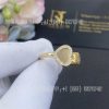 Custom Jewelry Chopard Happy Hearts Golden Hearts Ring yellow gold and diamonds @82A107-0900