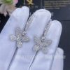 Custom Jewelry Graff Pavé Butterfly Mini Diamond Drop Earrings RGE1167