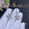 Custom Jewelry Graff Pavé Butterfly Mini Diamond Drop Earrings RGE1167