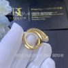 Custom Jewelry Marli Cleo Diamond Twist Ring In Yellow Gold White Moon Stone CLEO-R15