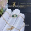 Custom Jewelry Messika Lucky Eye Malachite Yellow Gold For Her Diamond Bracelet 12888-YG