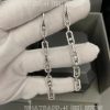 Custom Jewelry Messika Move Link Multi Pendant Earrings White Gold Diamond Earrings 12011-WG