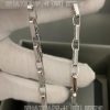 Custom Jewelry Messika Move Link Multi Pendant Earrings White Gold Diamond Earrings 12011-WG