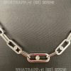 Custom Jewelry Messika Move Link White Gold For Her Diamond Necklace 12853-WG