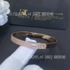 Custom Jewelry Messika Move Noa Pavé Bangle  Pink Gold For Her Diamond Bracelet 06371-PG