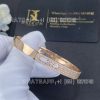 Custom Jewelry Messika Move Noa Pavé Bangle  Pink Gold For Her Diamond Bracelet 06371-PG