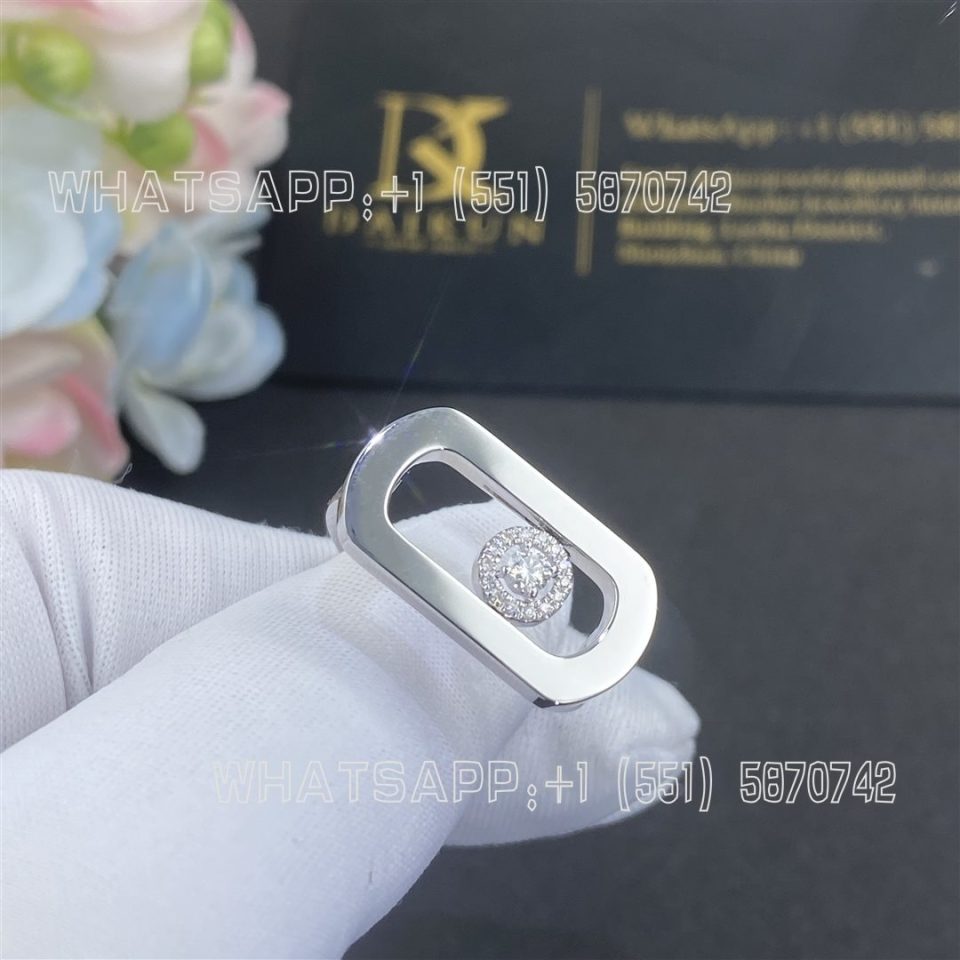 Custom Jewelry Messika So Move White Gold For Her Diamond Ring 12936-WG