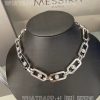 Custom Jewelry Messika So Move XL White Gold For Her Diamond Necklace 13080-WG