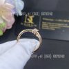 Custom Jewelry Tiffany Knot Ring in Rose Gold with Diamonds 69526411