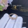 Custom Jewelry Tiffany Knot Ring in Rose Gold with Diamonds 69526411