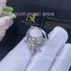 Custom Jewelry Tiffany Victoria® Diamond Vine Bypass Ring in Platinum 66886468