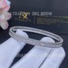 Custom Jewelry Van Cleef Arpels Perlée Diamonds Bracelet 1 Rows White gold, Diamond VCARP27J00